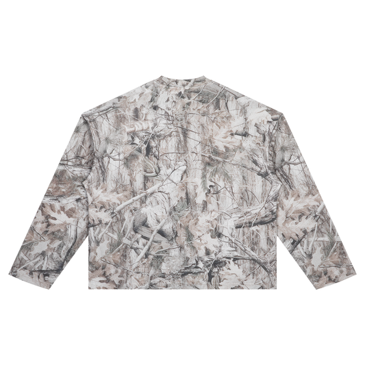 ORANGE/ TREE CAMO SHIRT