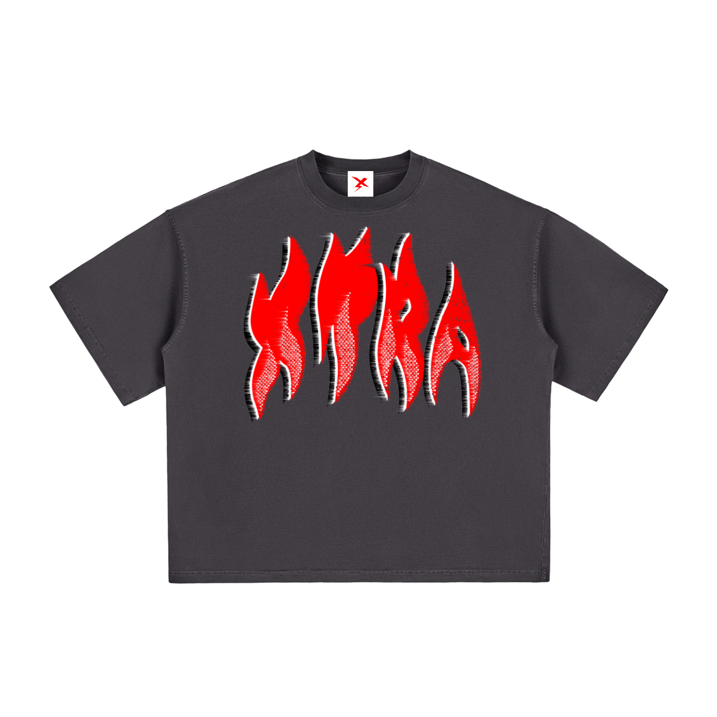 Flame Boxy Tee