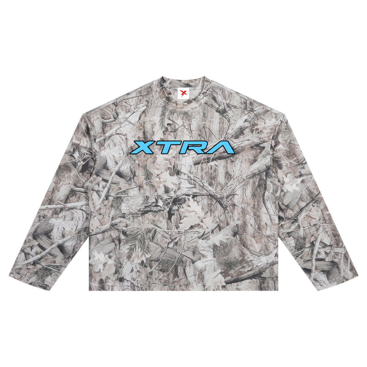 BLUE/TREE CAMO SHIRT