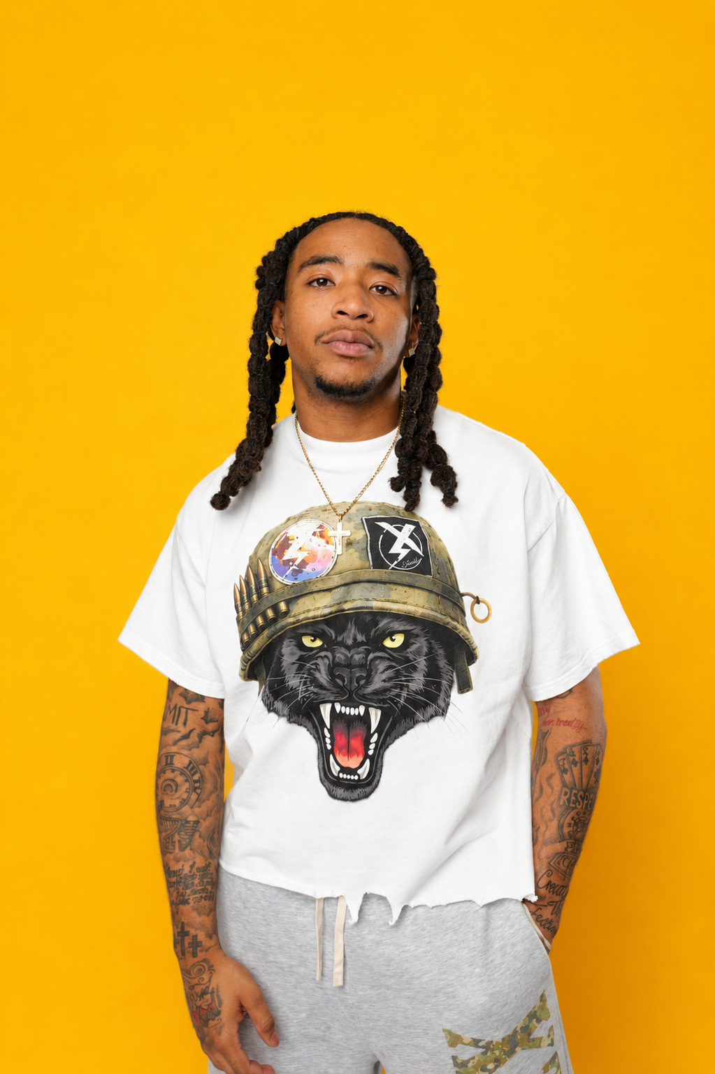 RAMBO DISTRESSED TEE