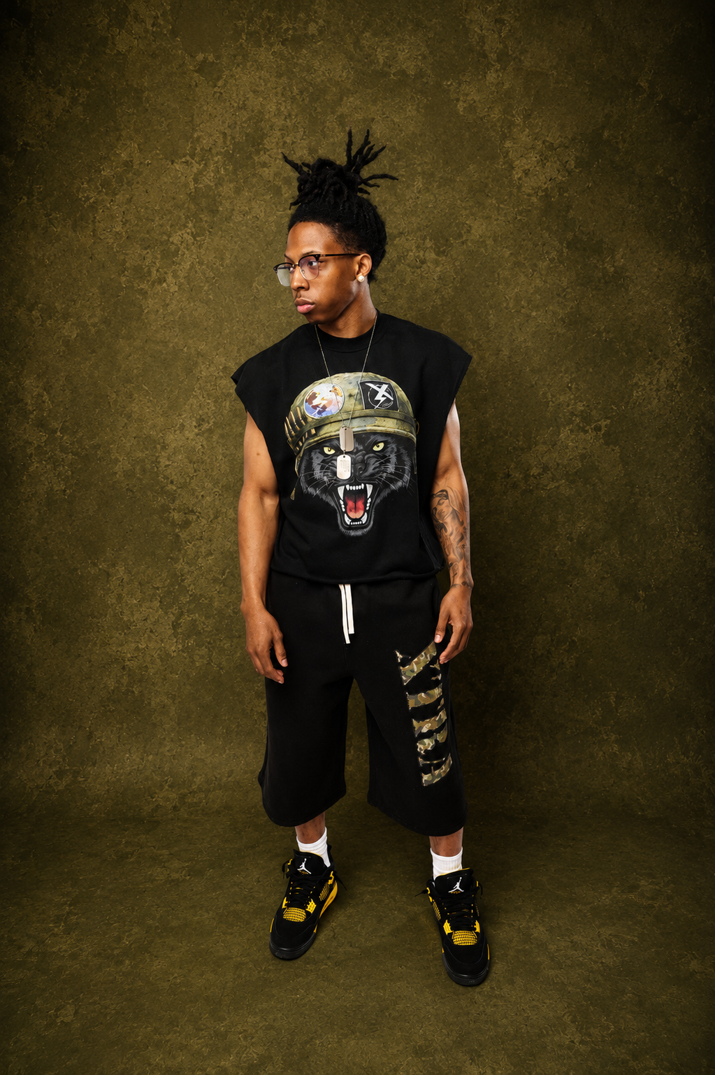 RAMBO THREE-QUARTER SHORTS