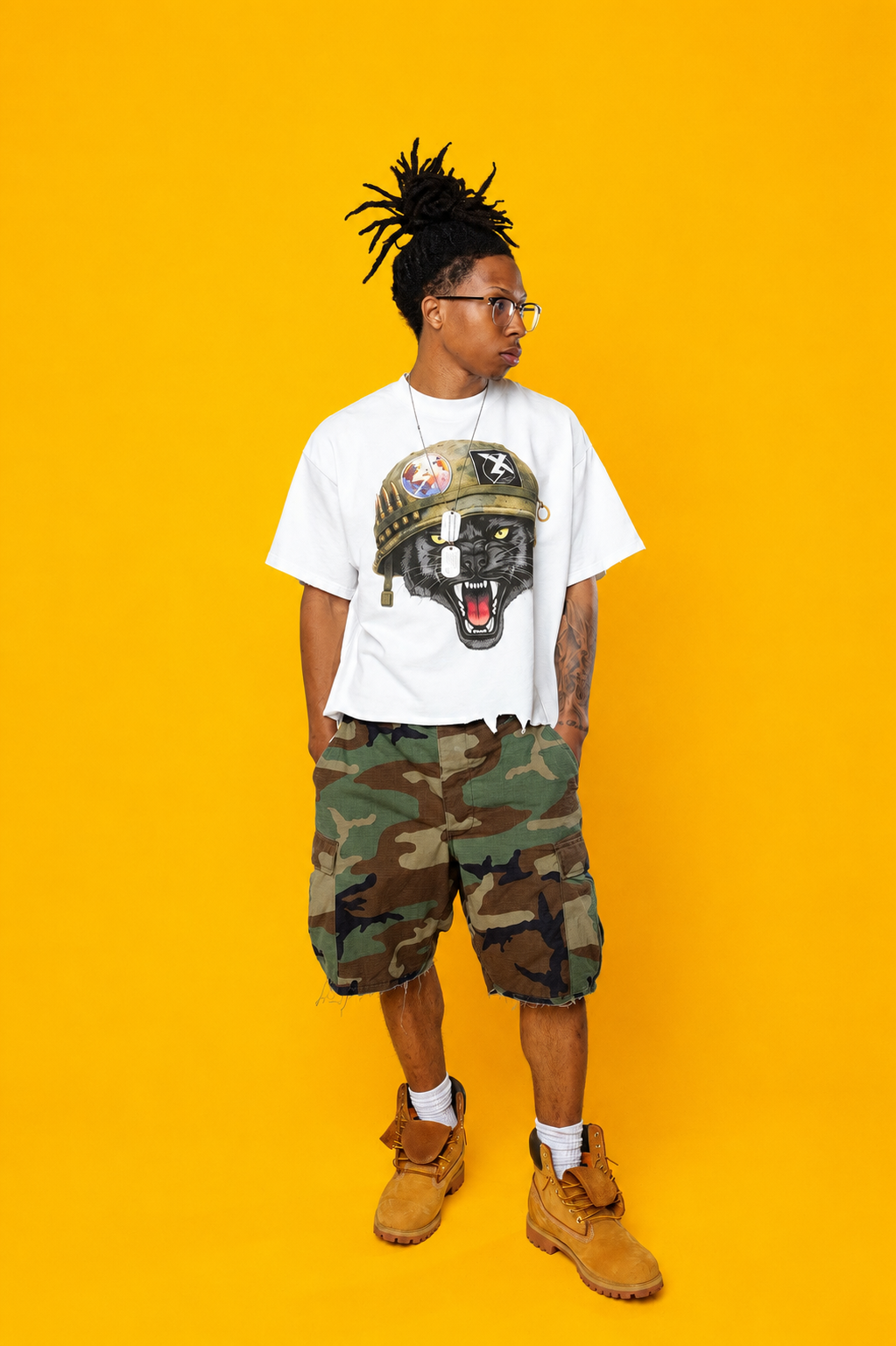 RAMBO DISTRESSED TEE