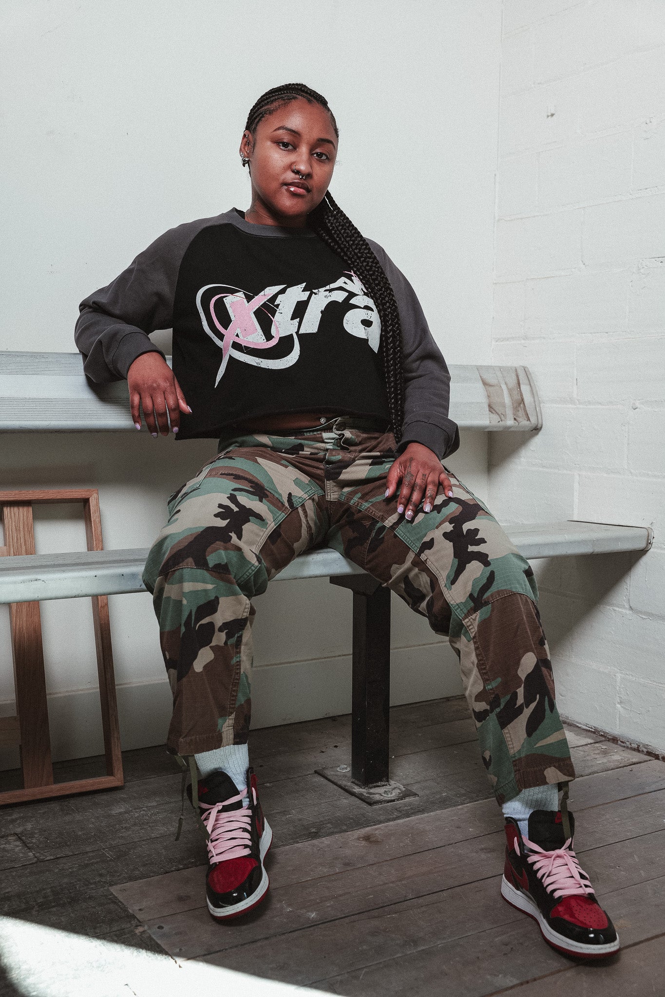 ASTRO Cropped Sweatshirt