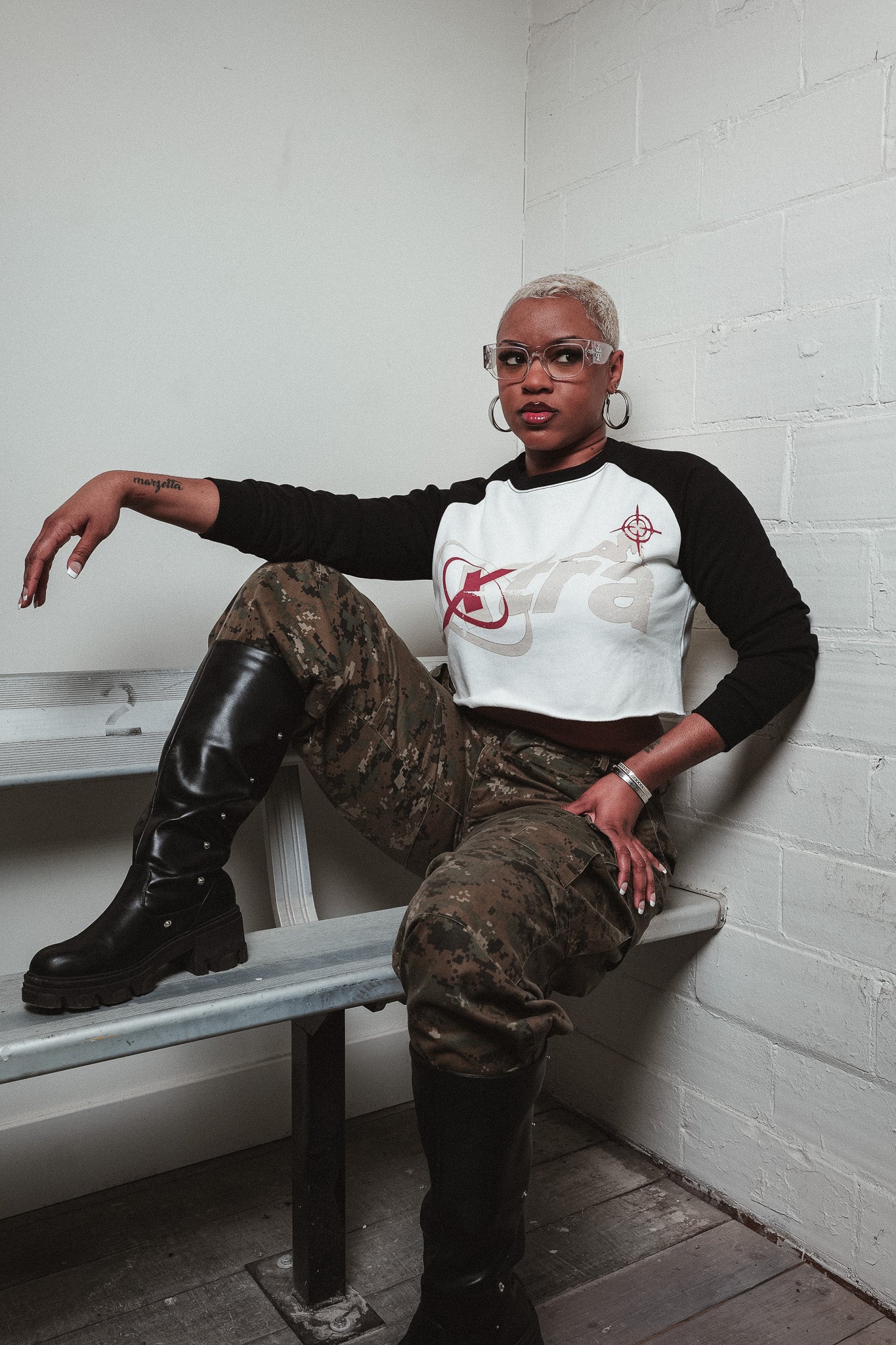ASTRO Cropped Sweatshirt