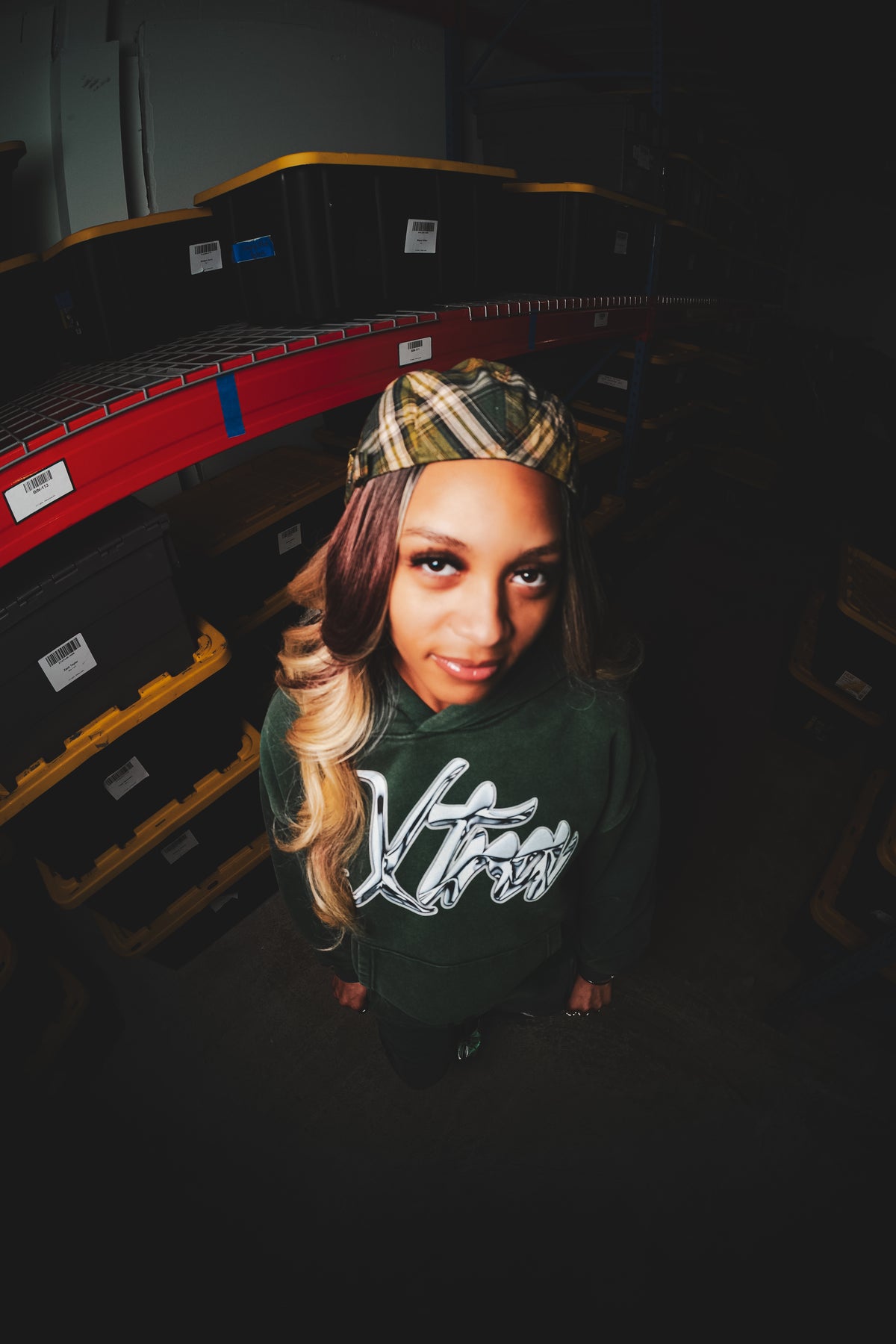 FORREST GREEN CHROME HOODIE