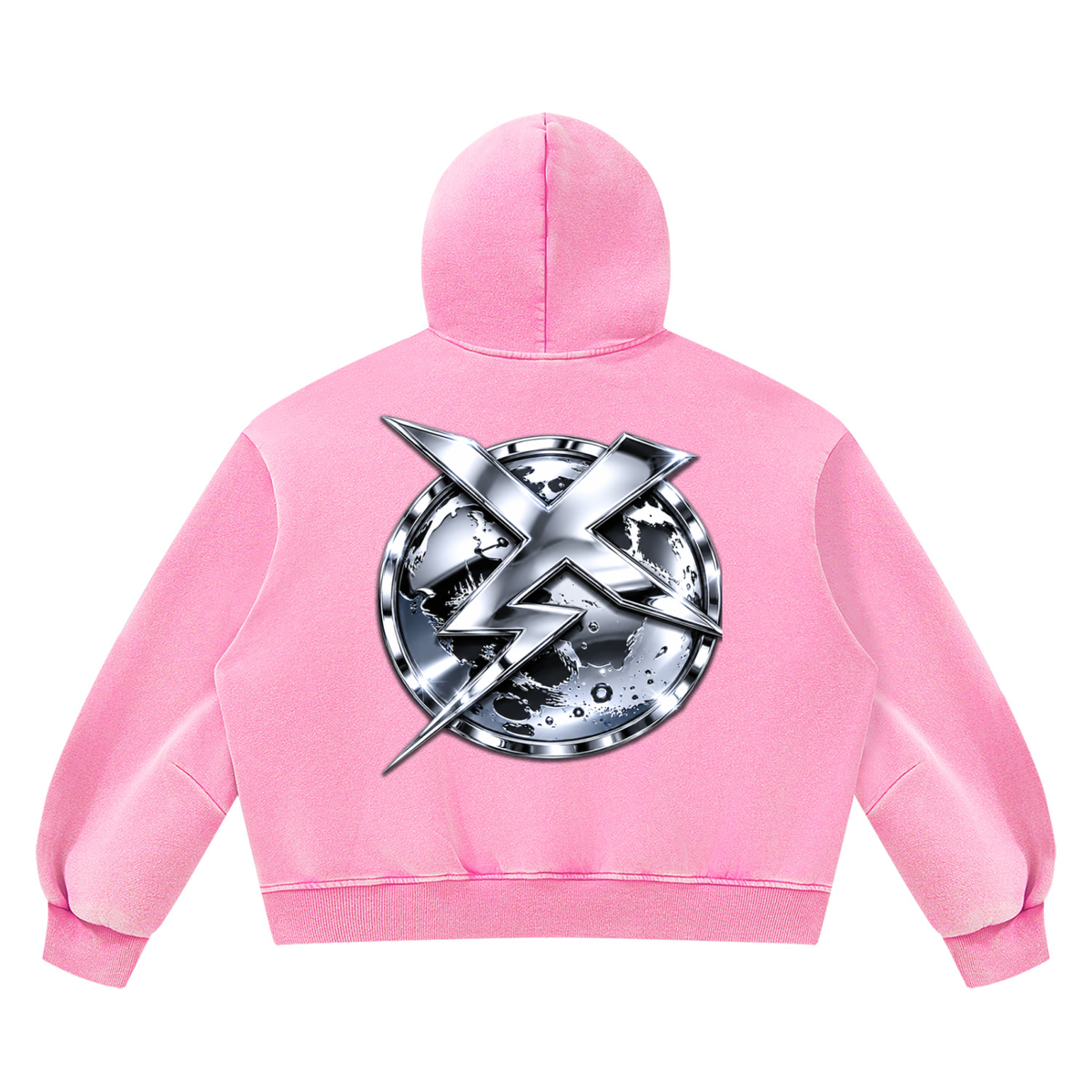 PINK CHROME HOODIE