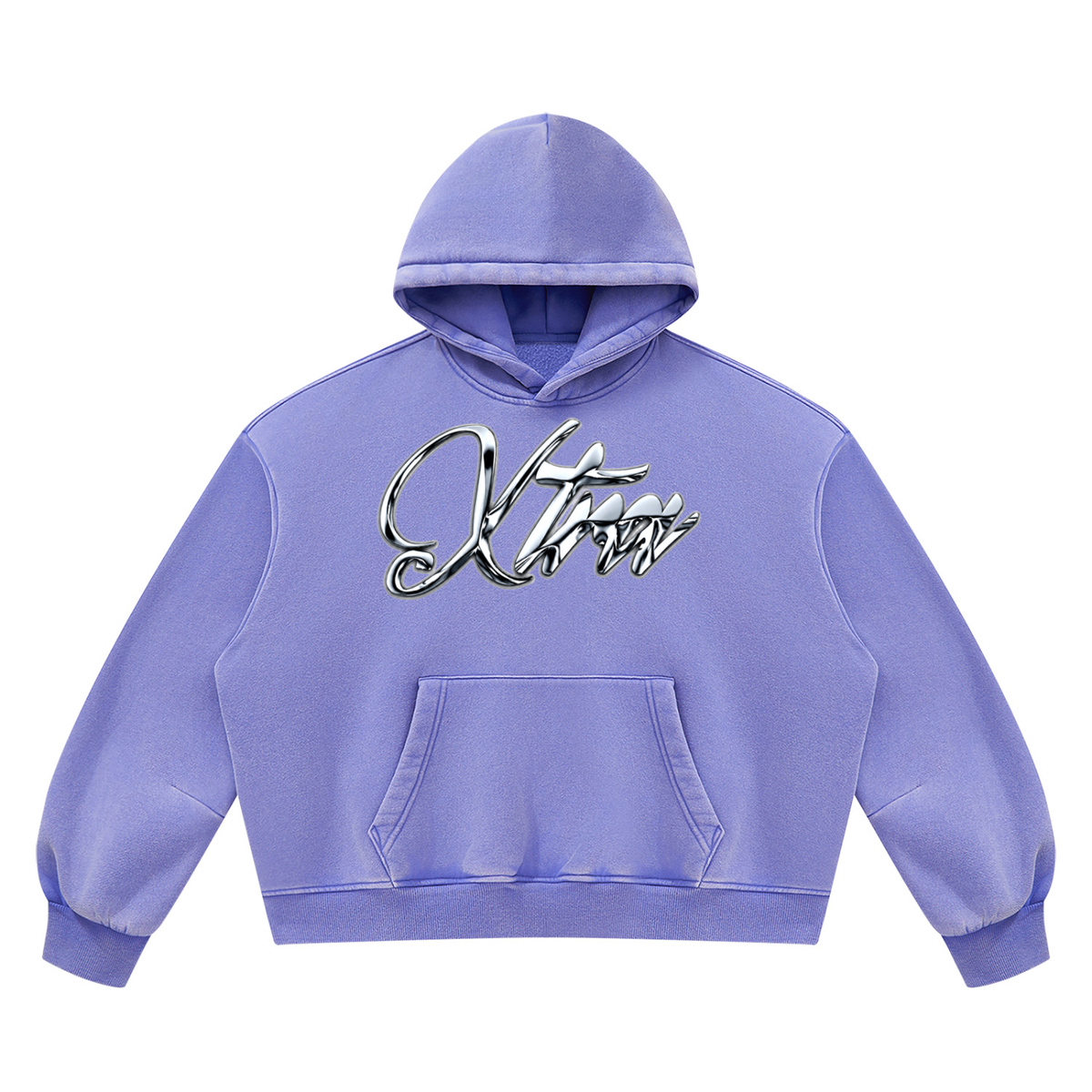 PURPLE CHROME HOODIE