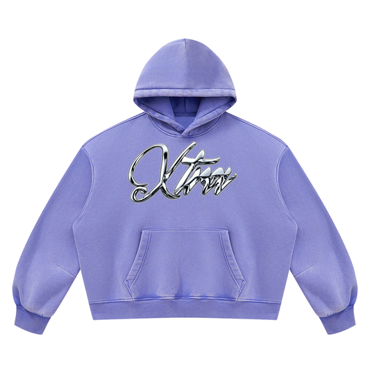 PURPLE CHROME HOODIE