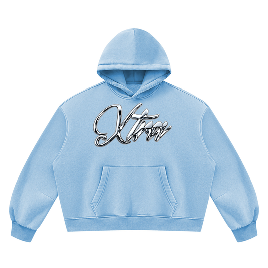 ARTIC BLUE CHROME HOODIE