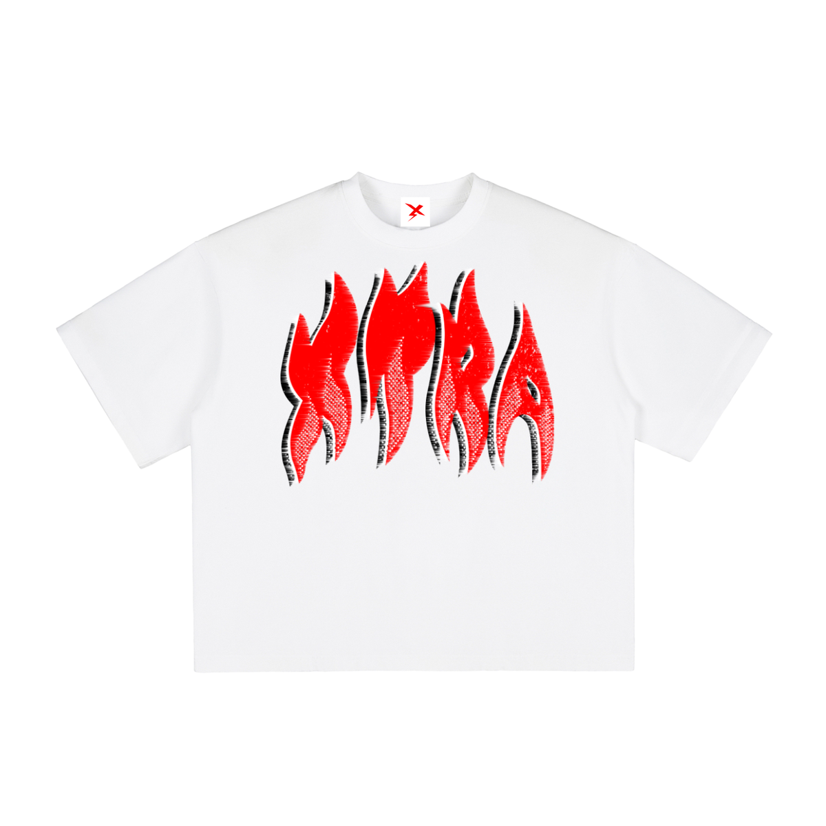 Flame Boxy Tee